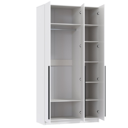 Шкаф 3-х створчатый 67.12 Брандо, белый  