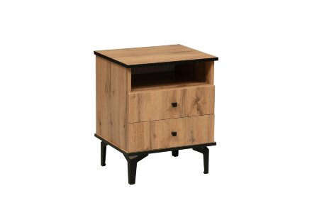 Тумба прикроватная Либерти 51.17 (опора металл) 